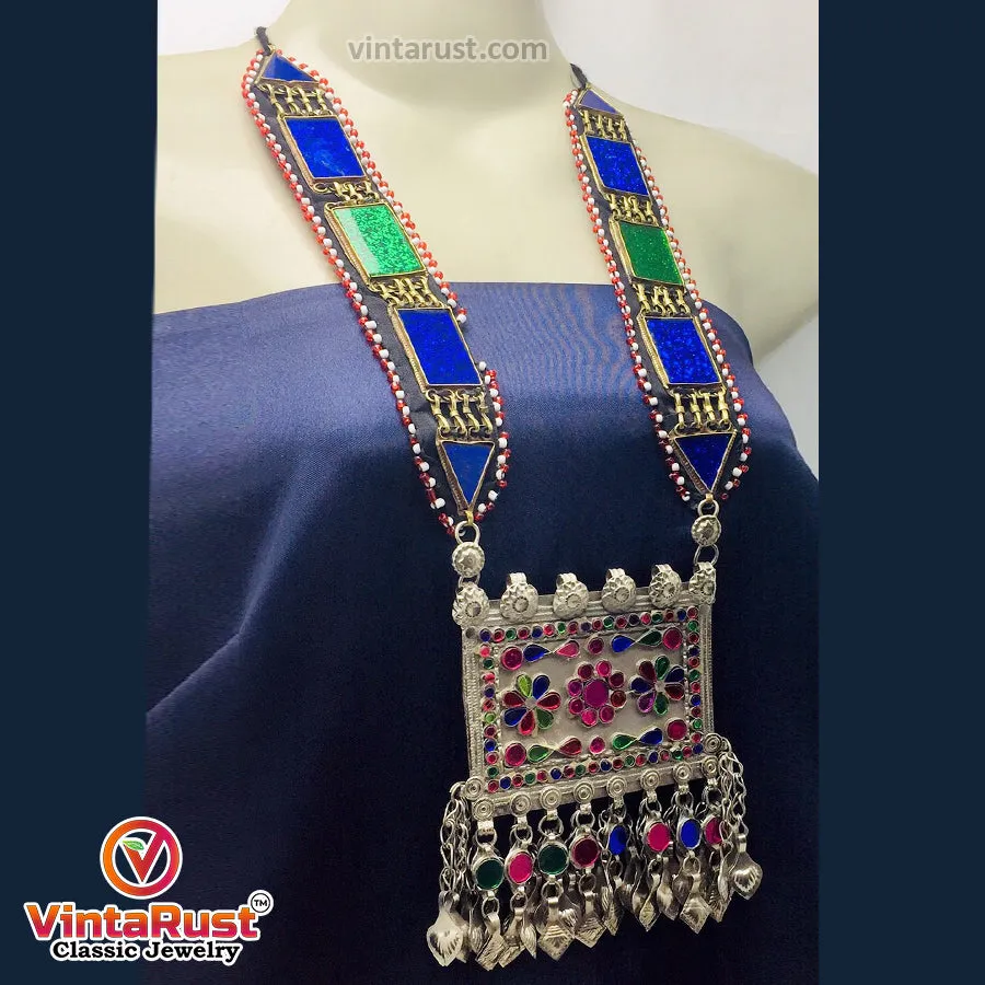 Kuchi Long Chain Pendant Necklace