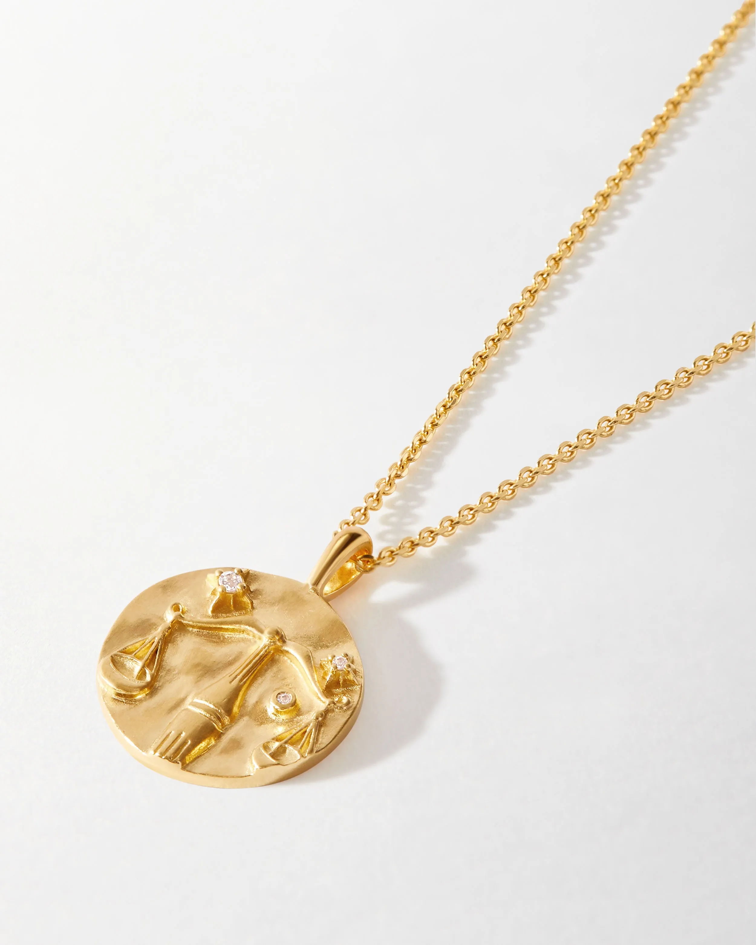 Libra Zodiac Necklace