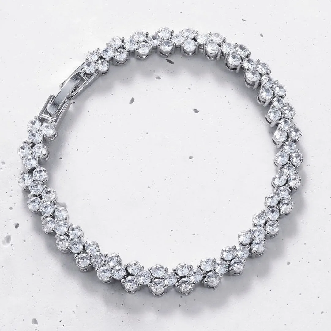 Linea 3 Stone Tennis Bracelet