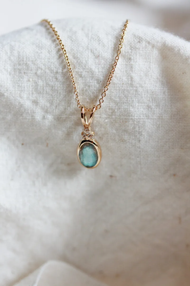 Little Gold Aurora Necklace