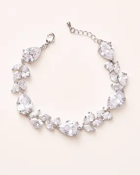 Lolita Floral CZ Bracelet