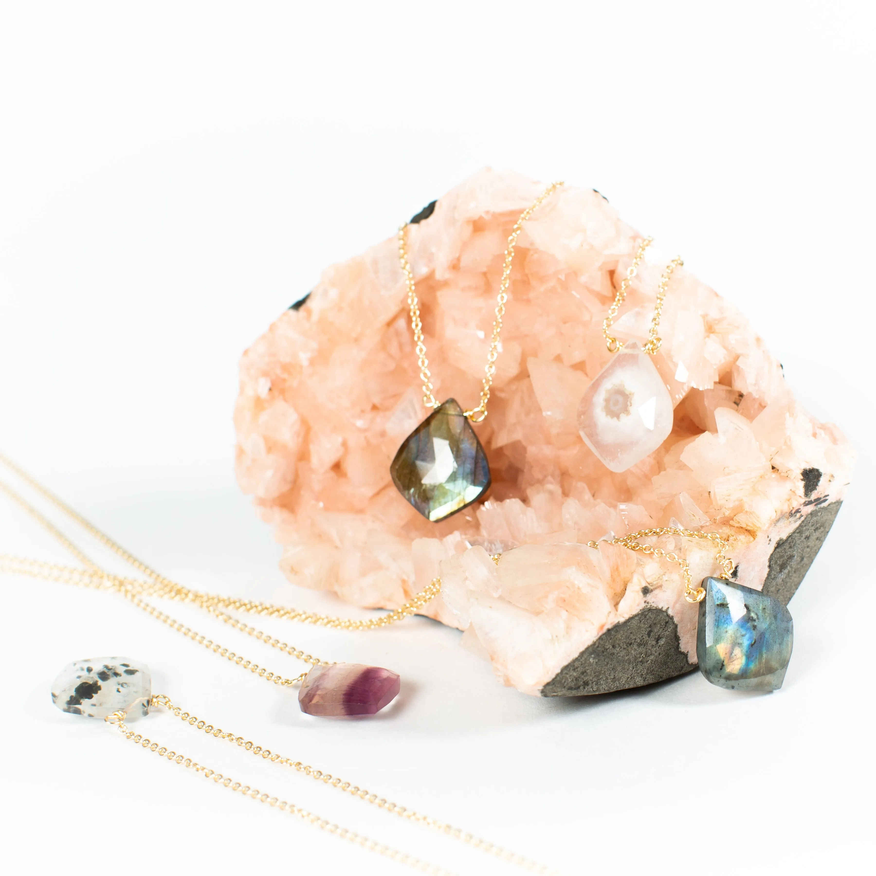 Marquise Gemstone necklace