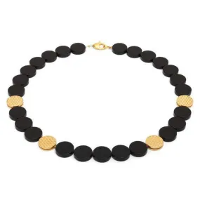 Mescier Onyx Necklace - 81028806