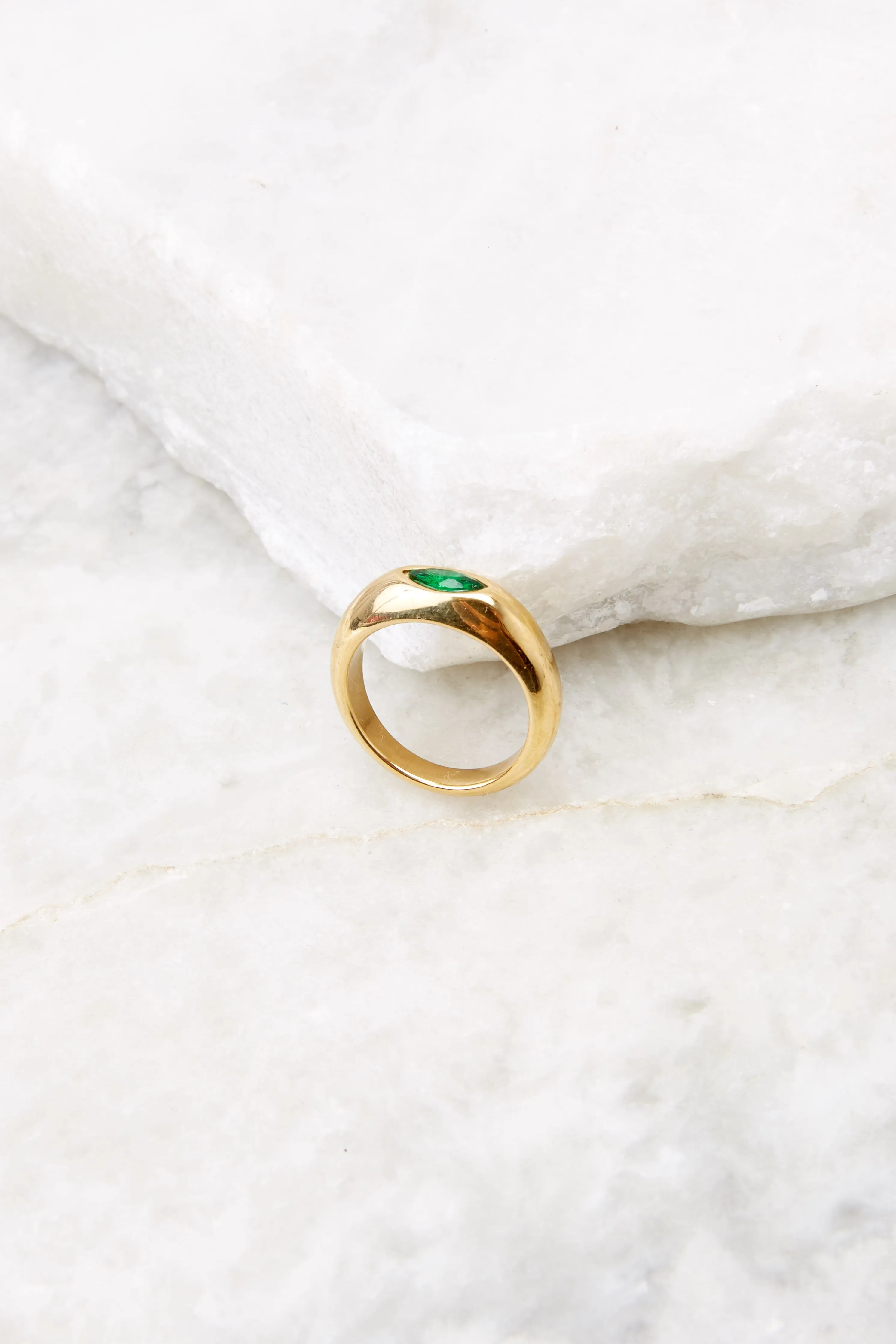 Mila Emerald Ring