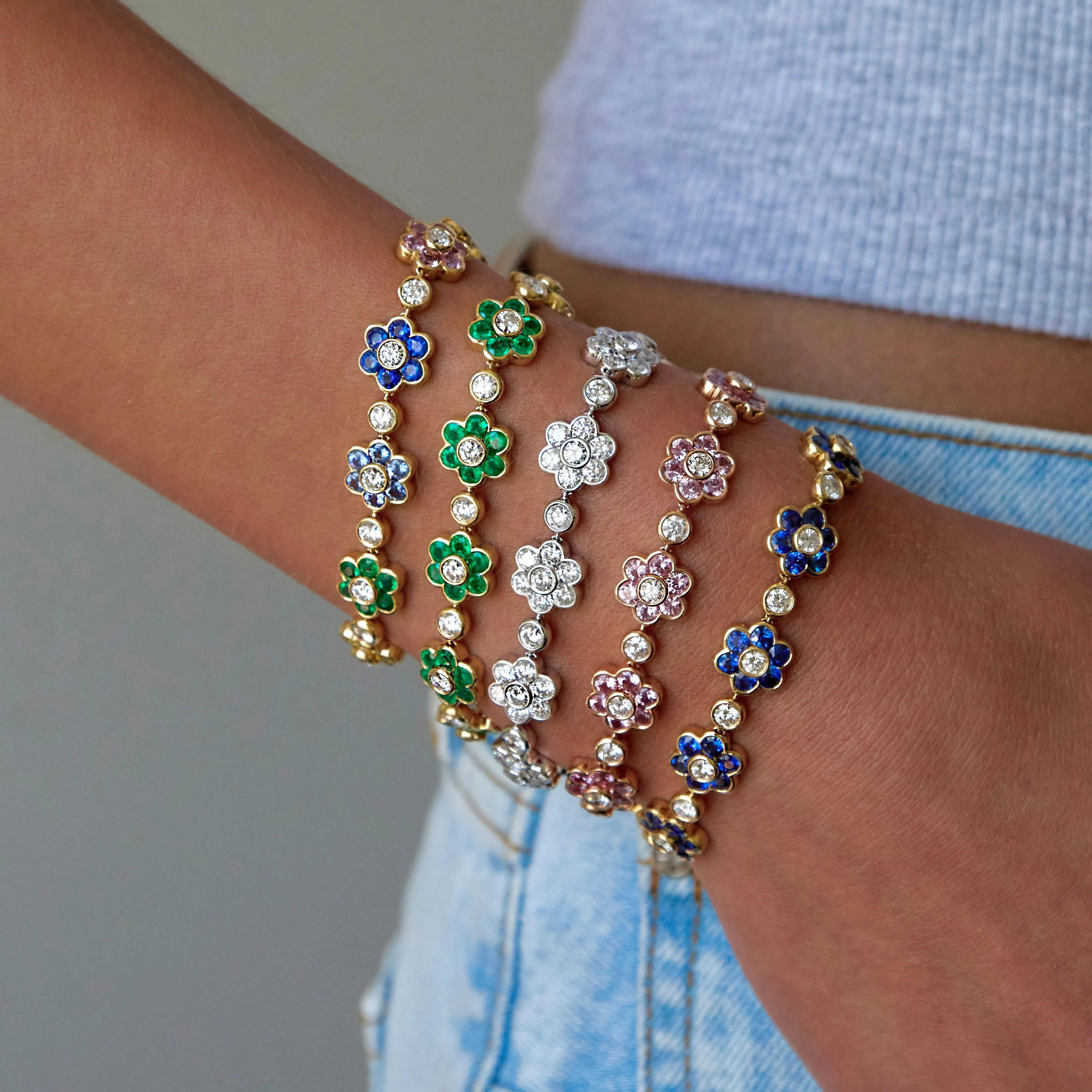 MULTI COLOR FLORA BRACELET