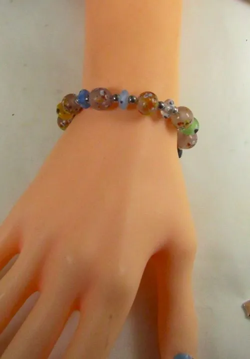 Multi-colored Manik Manik Handmade Bracelet