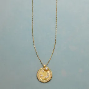 My Moon And Stars Gold Necklace