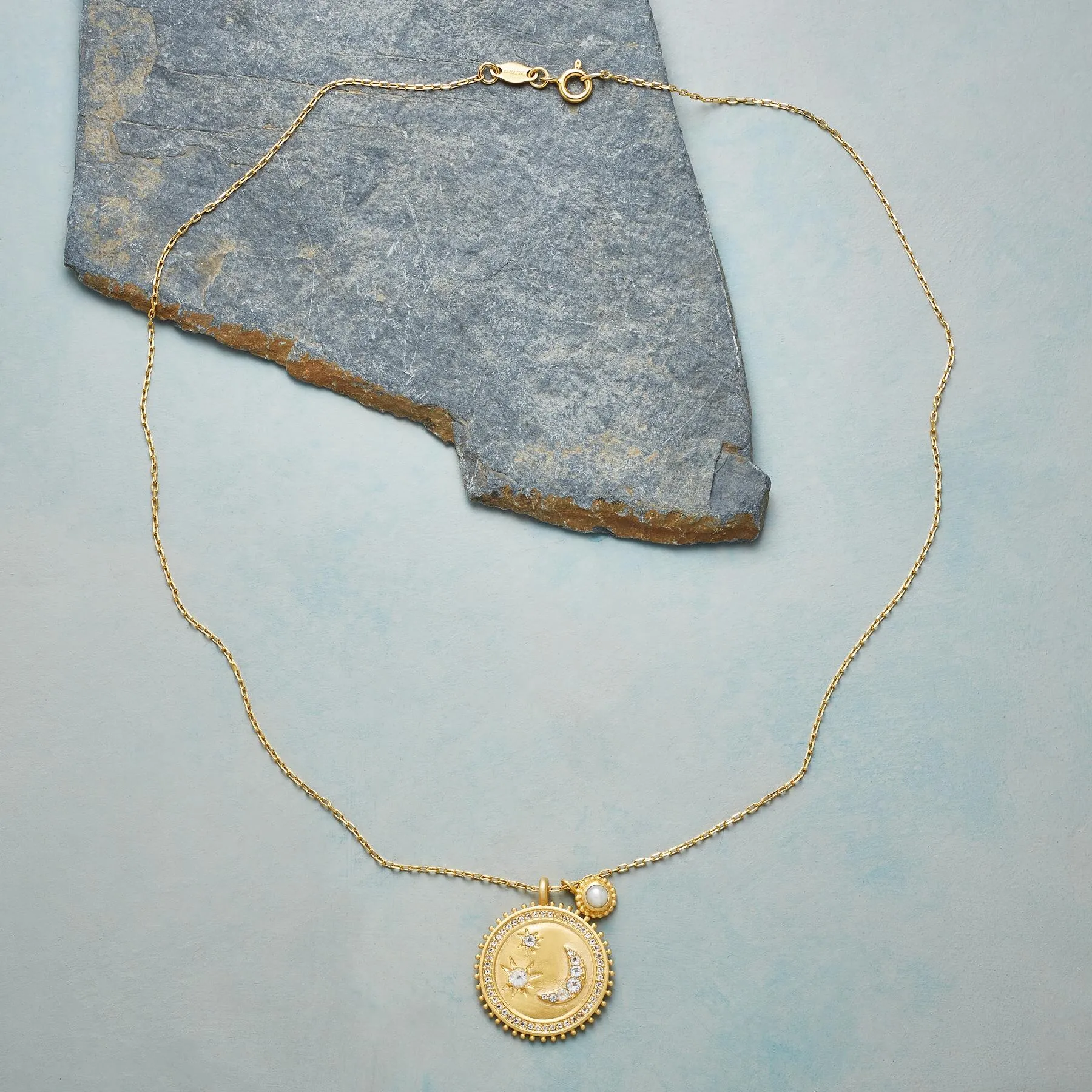 My Moon And Stars Gold Necklace