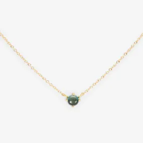 N5804BT | London Blue Topaz Wisp Necklace