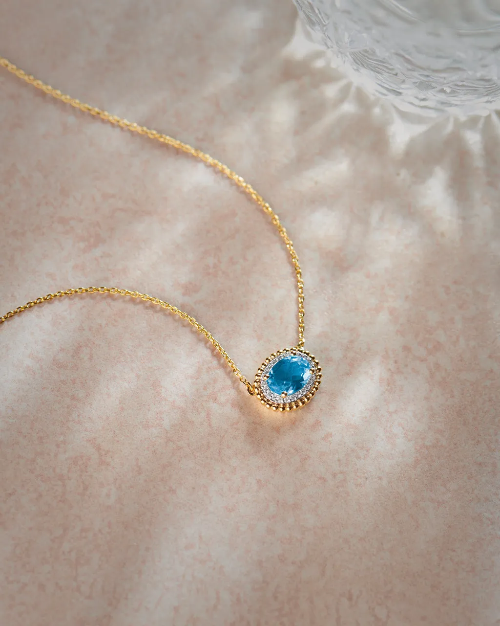 Natural Topaz Necklace