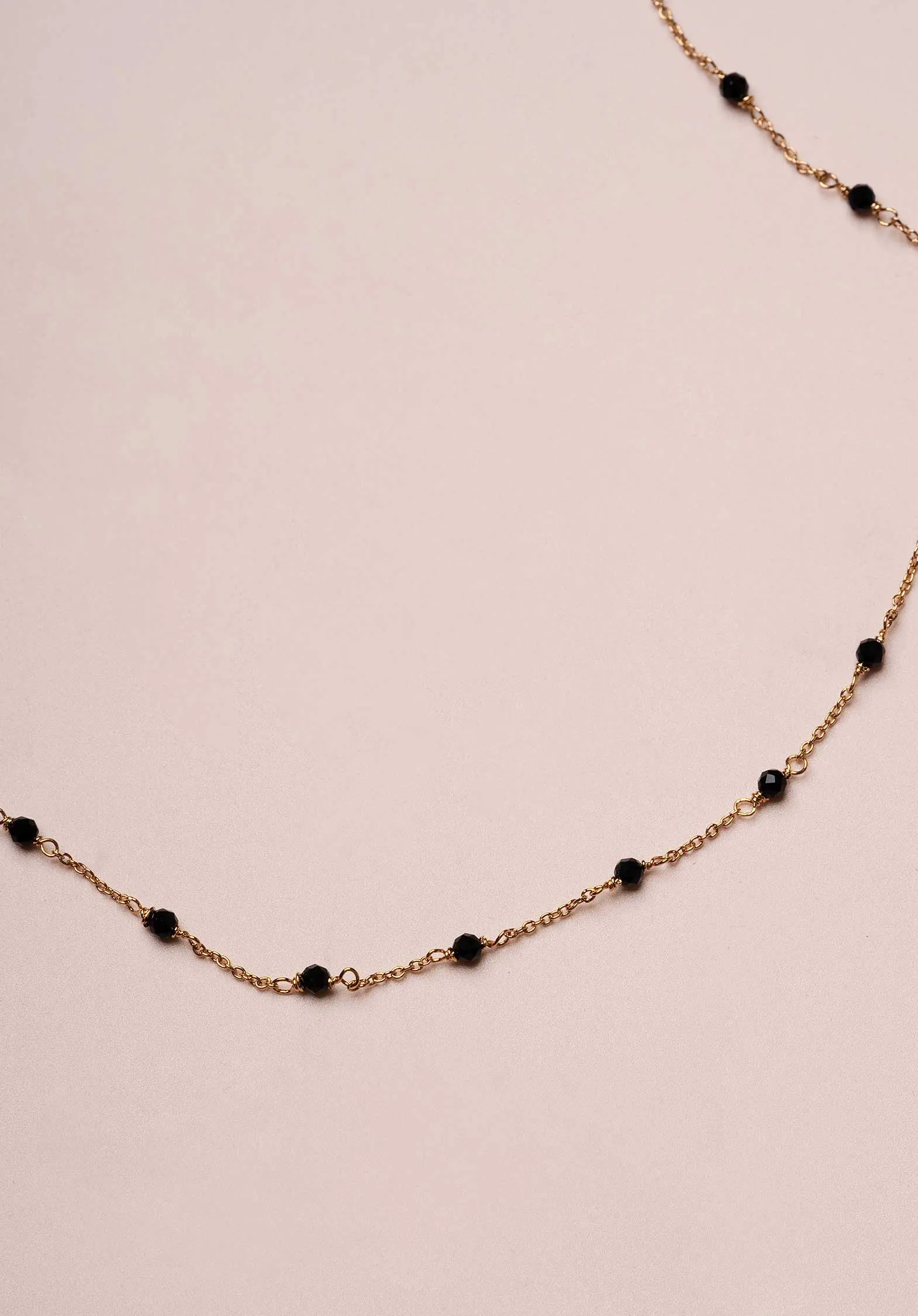 Necklace 23ptpnk17 Dilara Collier Black