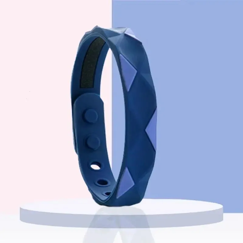 Negative Ion Bracelet - Waterproof Silicone Lovers Bracelet Anti Fatigue