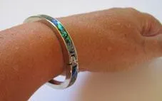 New Zealand Paua Shell Magnetic Bracelet