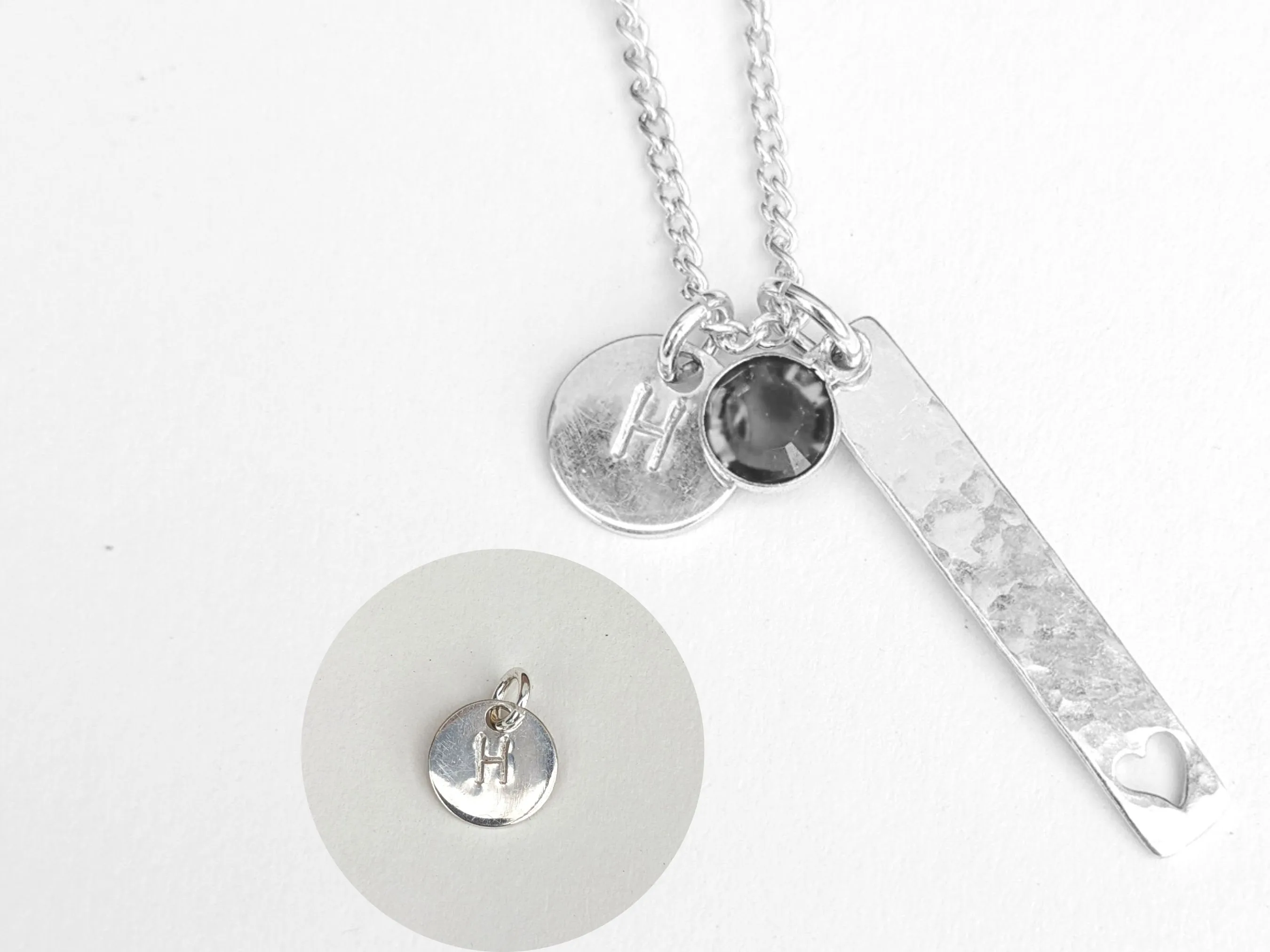 November birthstone minimalist necklace //Swarovski Topaz crystal pendant, November Scorpio Sagittarius birthday gift