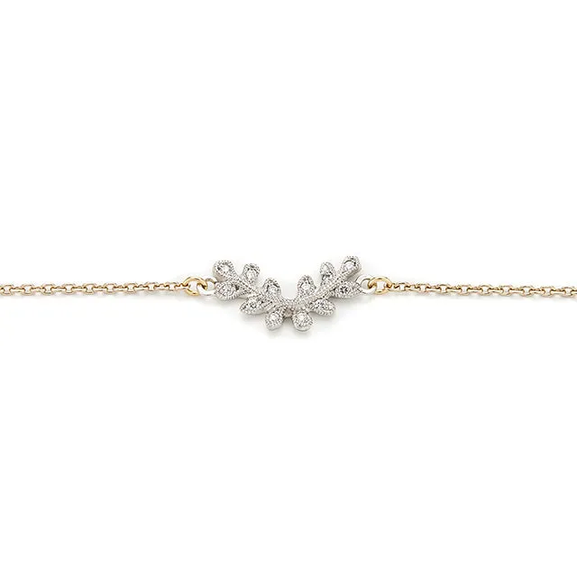 “Olive”<br>Diamond bracelet<br>ダイヤモンドブレスレット<br>（1155A）