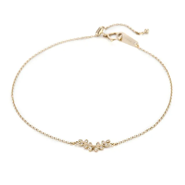 “Olive”<br>Diamond bracelet<br>ダイヤモンドブレスレット<br>（1155A）