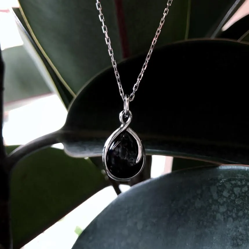 Onyx "Wish" Necklace