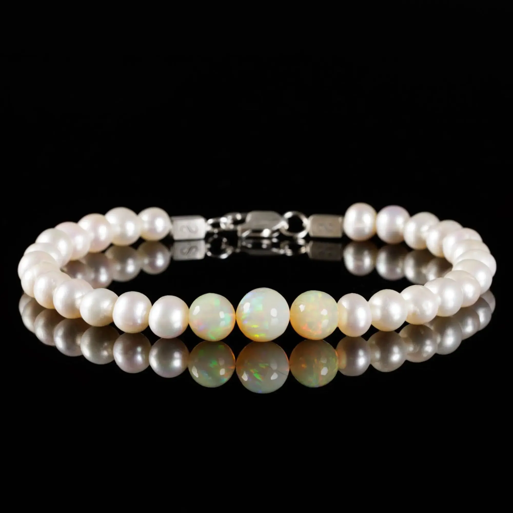 Opal - Pearl Bracelet V (6-8mm)