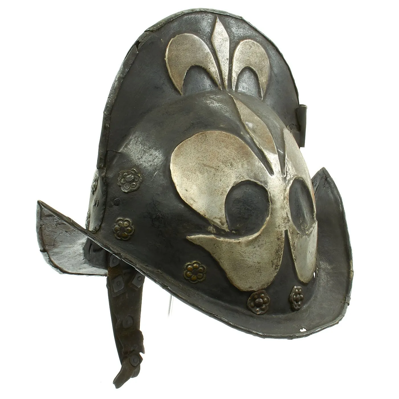 Original 17th Century German Comb Morion Helmet from the City of Nuremberg c. 1550 - 1680