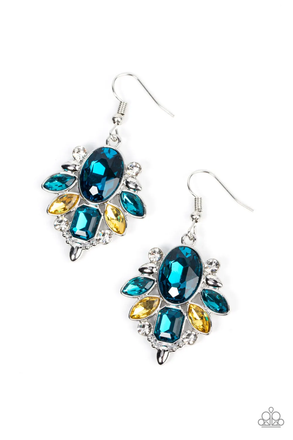 Paparazzi Glitzy Go-Getter - Multi Earrings