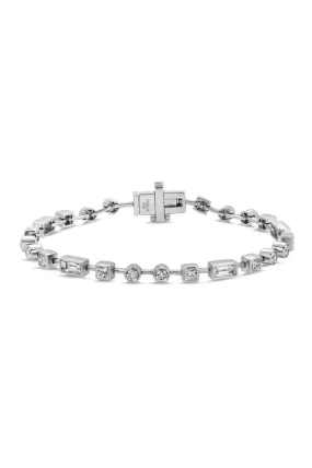 Platinum Tennis Bracelet