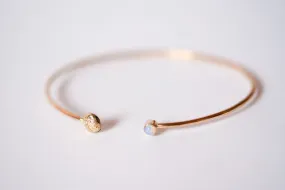 Pluto & Charon Open Cuff Bracelet