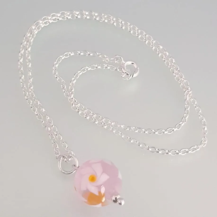 Posy Necklace - Frangipani - Flora Collection