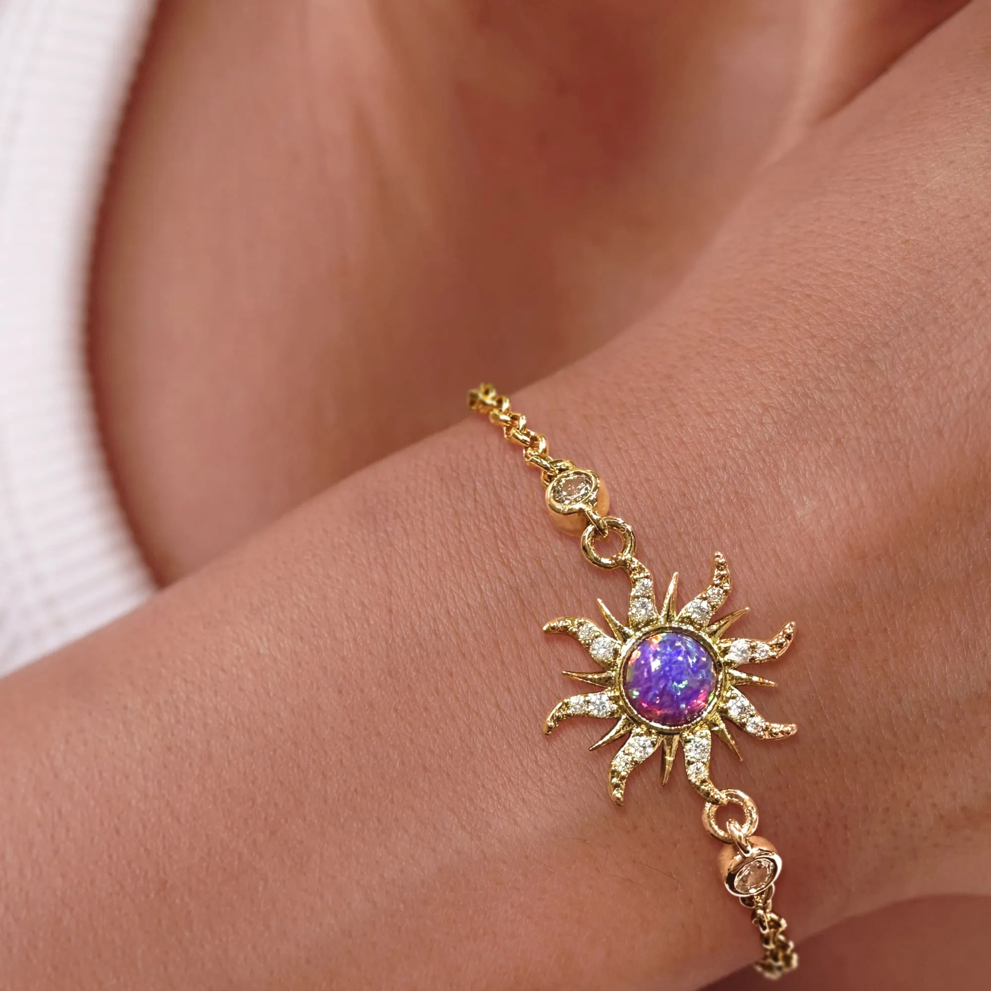 Rapunzel Opal Sun Bracelet