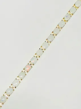 Rectangle Opal Bracelet (10K)