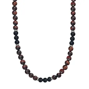 RED TIGER EYE NECKLACE