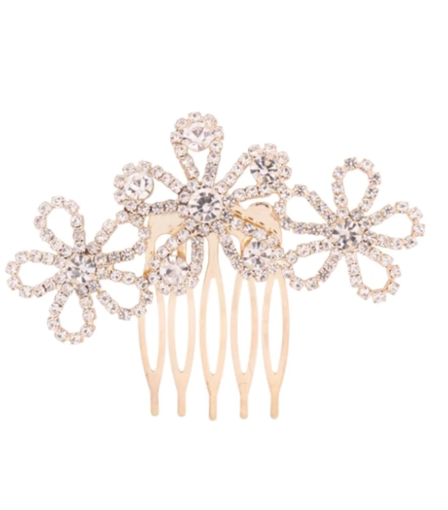 Rhinestone Hair Comb