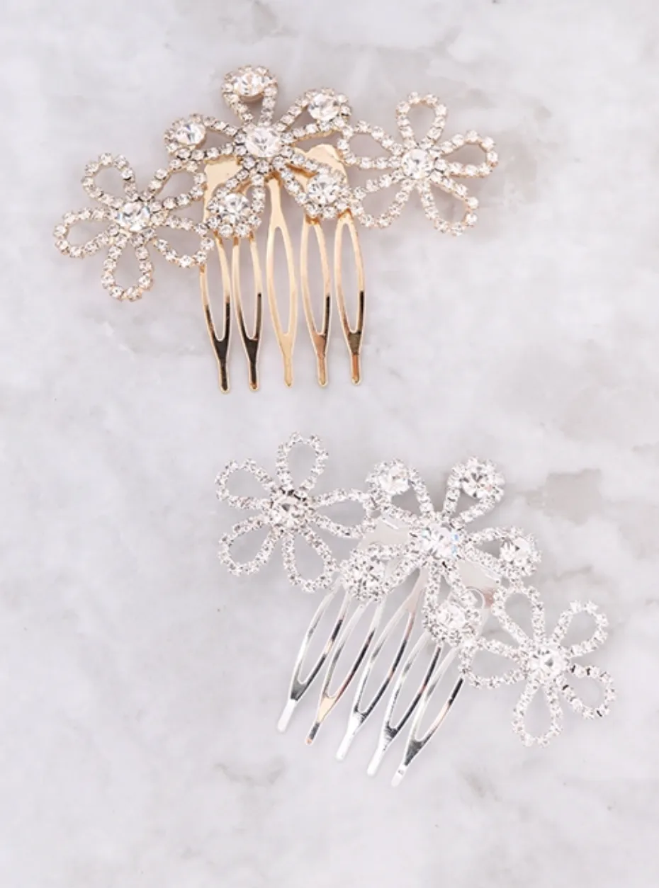 Rhinestone Hair Comb