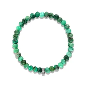 Rondelle Bracelet - Emerald