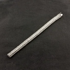 Round & Square Diamond Bracelet