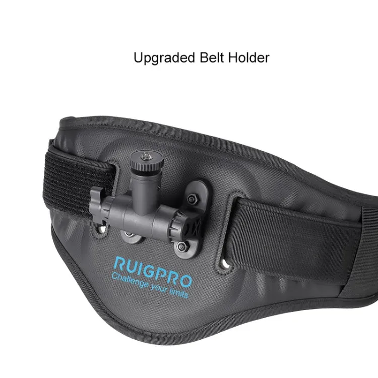 RUIGPRO Waist Belt Mount Strap With Adapter & Selfie Stick