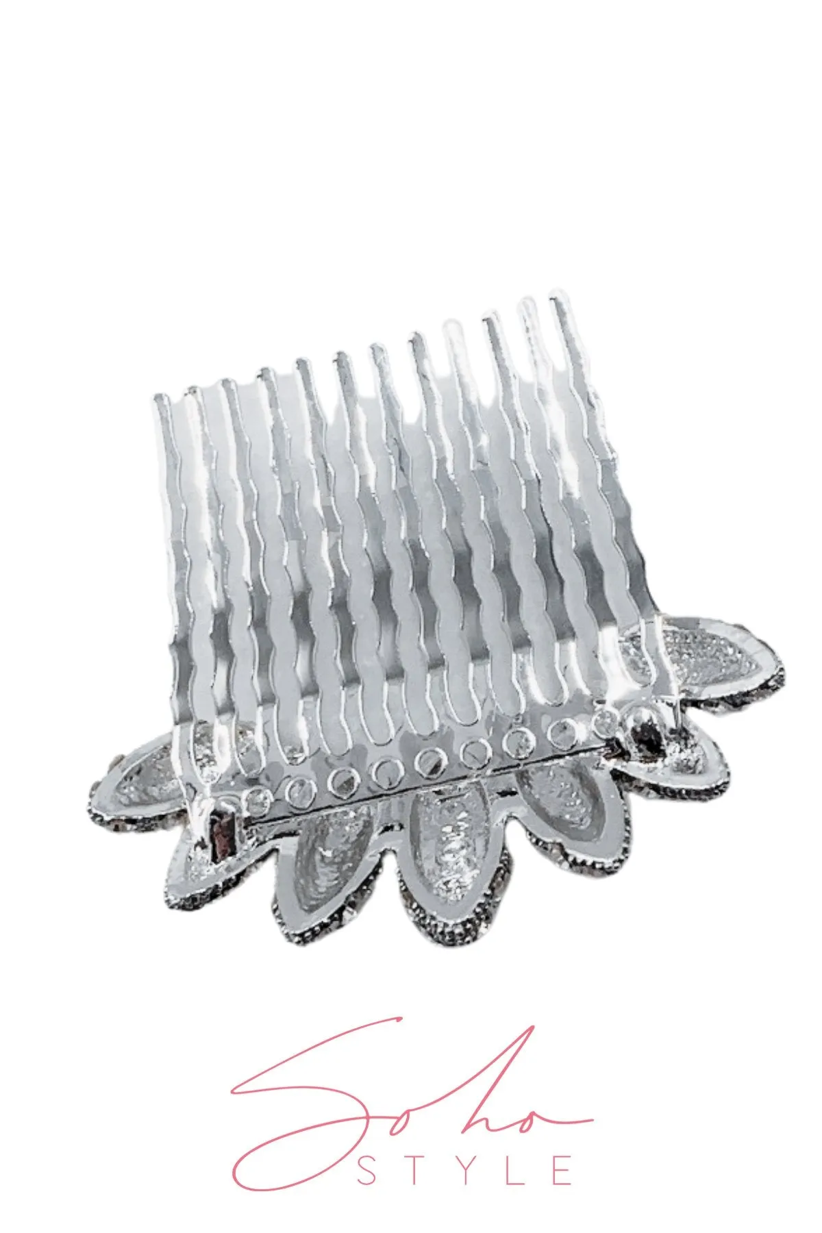 Sale - Almond Cluster Crystal Comb (Per Piece)