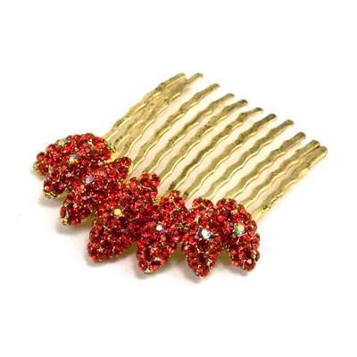 Sale - Almond Cluster Crystal Comb (Per Piece)