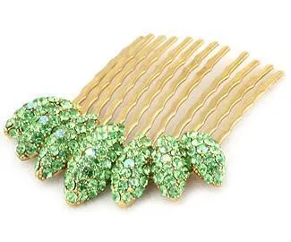 Sale - Almond Cluster Crystal Comb (Per Piece)