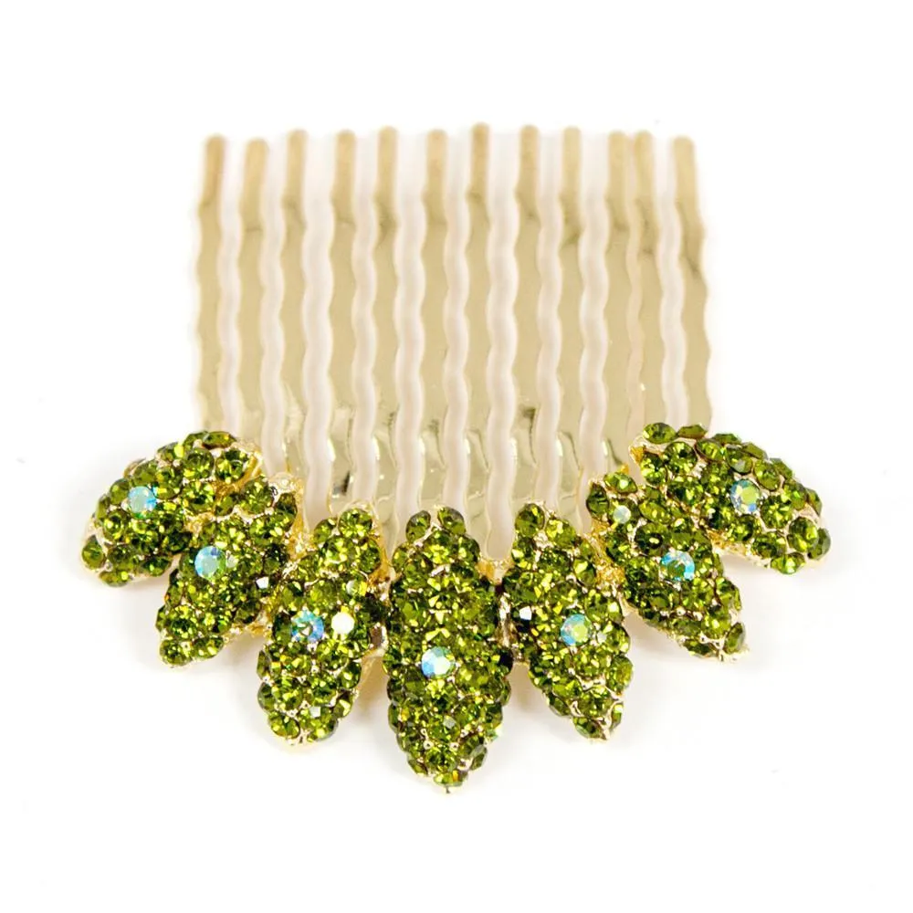 Sale - Almond Cluster Crystal Comb (Per Piece)