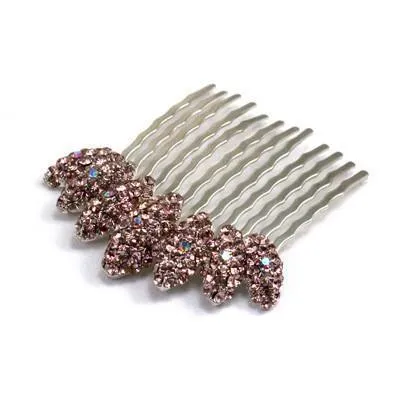 Sale - Almond Cluster Crystal Comb (Per Piece)