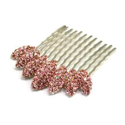 Sale - Almond Cluster Crystal Comb (Per Piece)