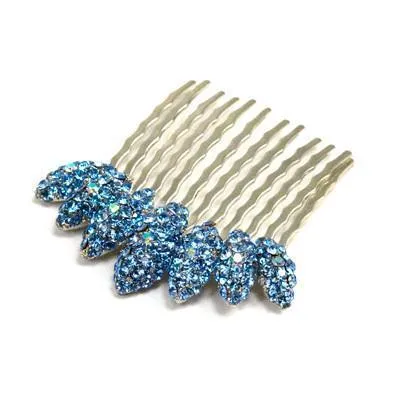 Sale - Almond Cluster Crystal Comb (Per Piece)