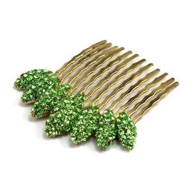 Sale - Almond Cluster Crystal Comb (Per Piece)