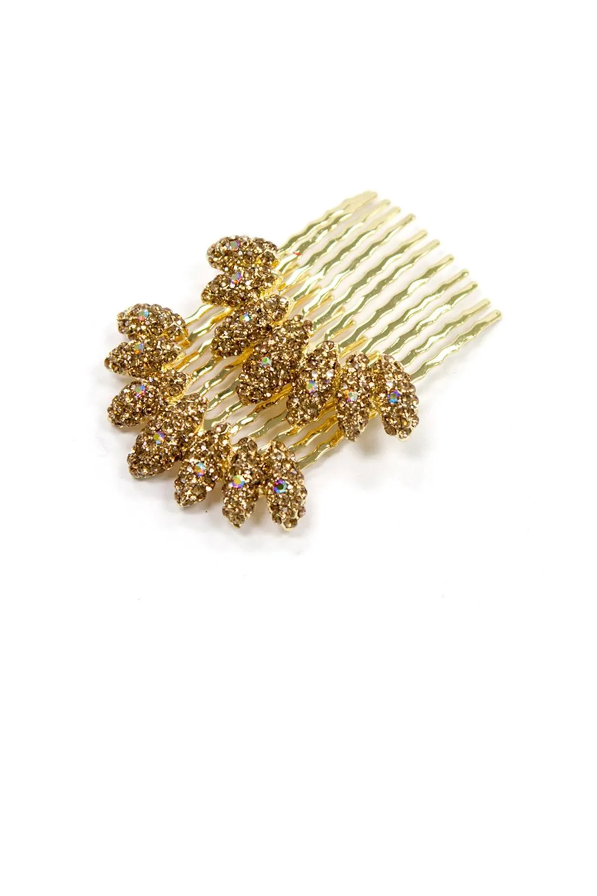 Sale - Almond Cluster Crystal Comb (Per Piece)