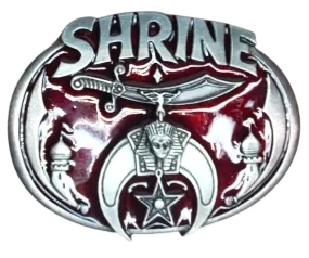 Shrine Belt Buckle