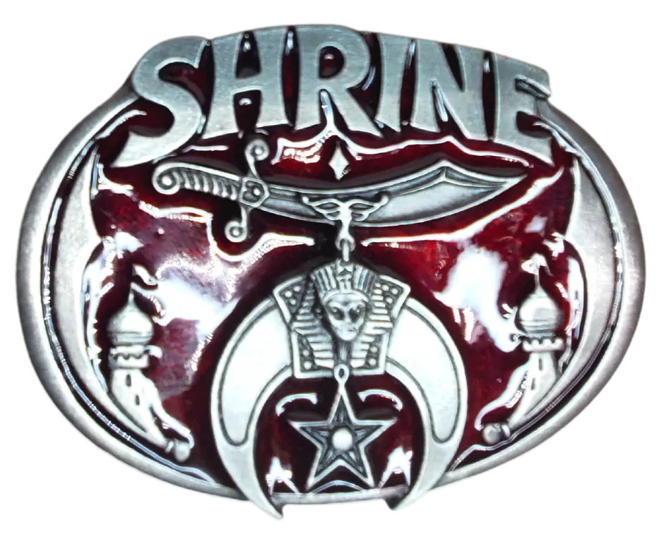 Shrine Belt Buckle