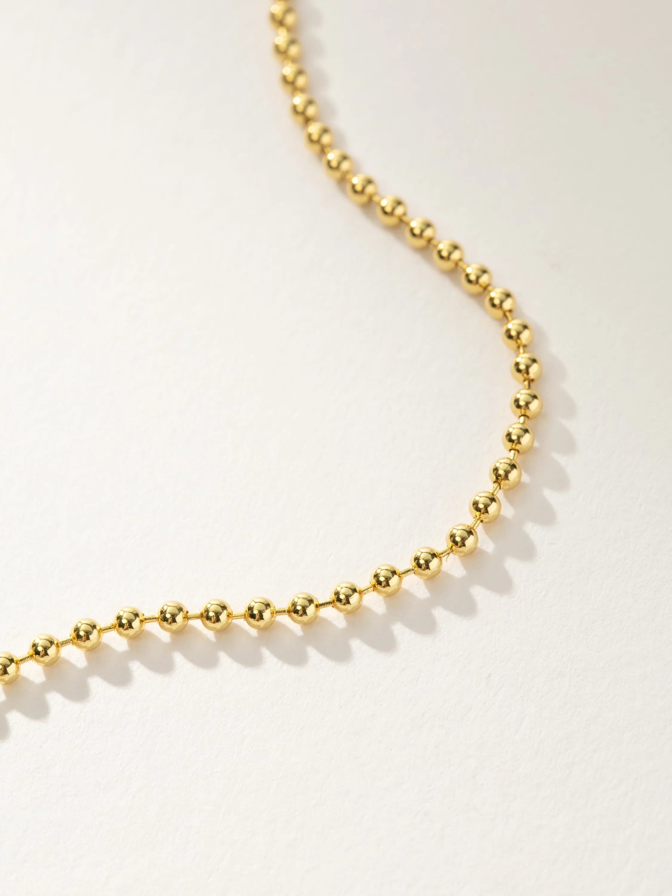 Simple Ball Chain Necklace