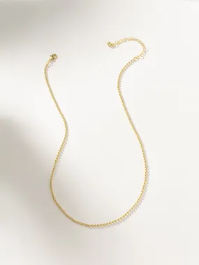 Simple Ball Chain Necklace