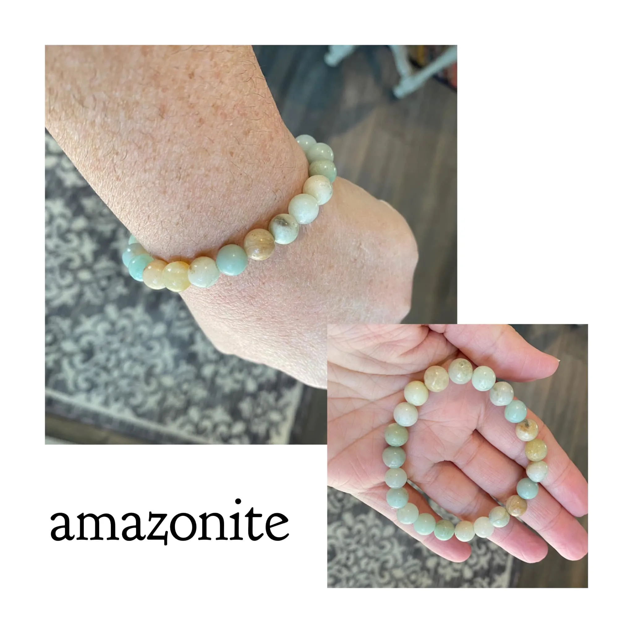 single semi-precious stone bracelets