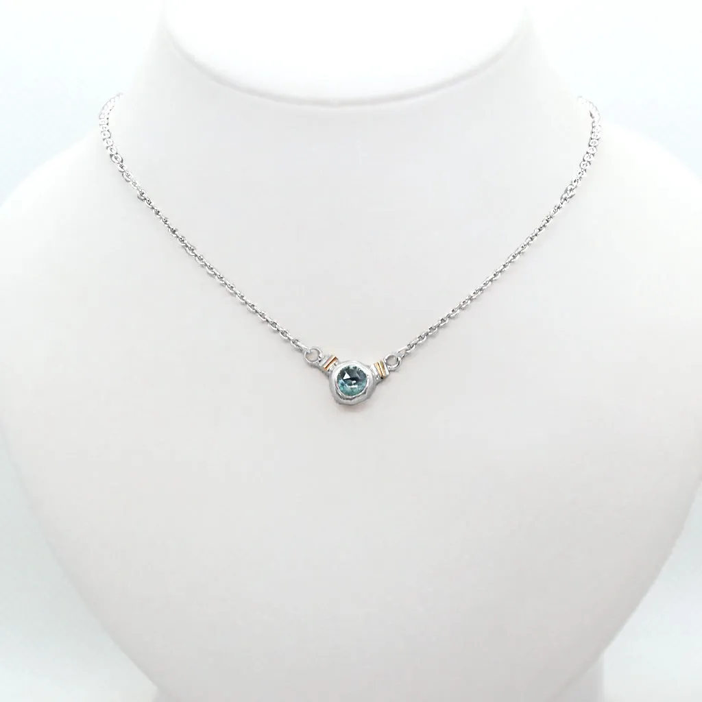 Sky Blue Topaz  Necklace